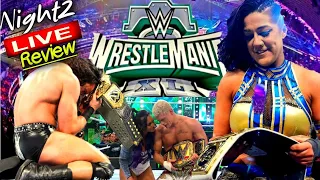 WWE WrestleMania 40 Night 2 | Cody CONQUERS Roman Reigns & Ends HISTORIC Title Reign In PANDEMONIUM!