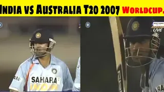 India vs Australia T20 2007 Worldcup.