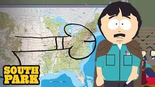 Randy Accidentally Draws This on a Map - SOUTH PARK
