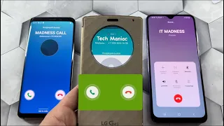 Samsung Galaxy S9 & Galaxy A50 & LG G4s incoming Call