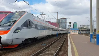 🇺🇦 "InterCity движ" Тарпан ЕКр1, ЭКр1, HRCS2,Hyundai Rotem, Skoda EJ675, ЧС8 IC+ InterCity ИнтерСити