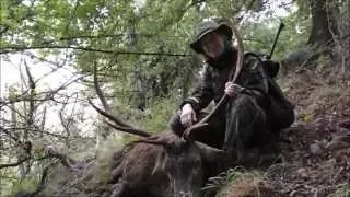 Alter Hirsch in den Rhodopen erlegt - Hirschbrunft in Bulgarien