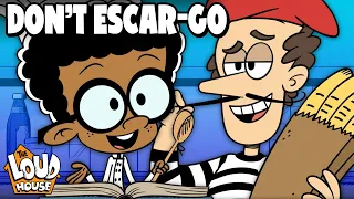 Clyde’s French Cooking FAIL! 🇫🇷 | "Don't Escar-Go" Full Scene | The Loud House