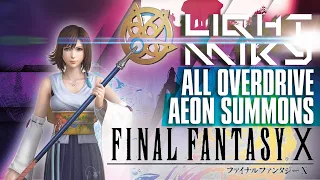 FINAL FANTASY X HD ALL AEONS and OVERDRIVE/TURBO | 60fps PS4 PRO HD✨