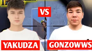 YAKUDZA  VS  GONZOWWS BATTLE | PUBG MOBILE