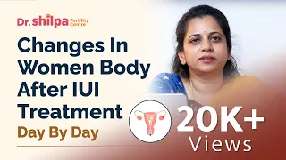 Changes in women body after IUI treatment- Day by day | Dr Shilpa G B- Fertility Specialist