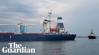 Ukraine: grain ship leaves the port of Odesa for the first time since Russian invasion