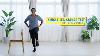 Balance & Flexibility: Single Leg Stance Test and Side Leg Raises