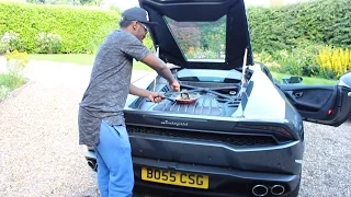 Cooking An Egg With A Lamborghini