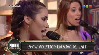 ¡Show acústico de Lali Espósito! - Morfi