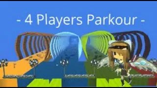 Kogama - 4 players parkour -