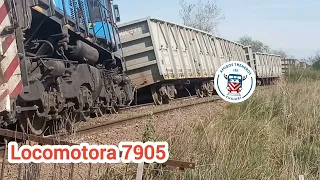 DESCARRILO Tapebicuá Corrientes TRENES Argentinos Urquiza Cargas Mesopotámico Locomotora 7905