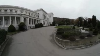 Крым, Ялта, Ливадийский дворец, Gear 360 video 4k