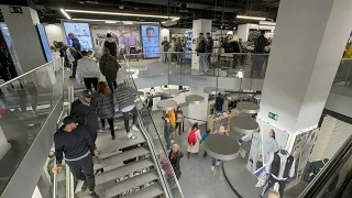 Exploring Real Madrid official stadium store in Madrid Spain