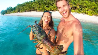 GIANT LOBSTER CATCH & COOK (Bushcraft & Survival Skills)