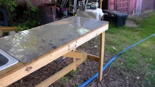 How to make you’re own fish cleaning table!