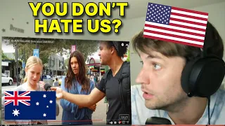 WHAT do AUSTRALIANS think about AMERICA? | American Reaction!