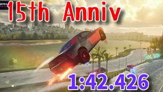 【Asphalt 9】Asphalt 15th Anniversary - Hemi - Scenic Route - 1:42.426