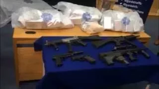 €5m worth of drugs and guns recovered in Dublin raid by Gardai