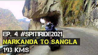 Ep. 4 Spiti Ride 2021 - Ktm 390 Adventure - Narkanda to Sangla - 193 Kms - Couples Ride