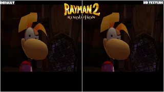 Rayman 2: Revolution 4K UHD 60FPS Texture Pack Gameplay | PCSX2 1.7.5748 PS2 Emulator PC