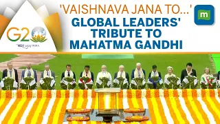 G20 Summit: World Leaders Walk Into Rajghat As 'Vaishnava Janato', 'Raghupati Raghav' Play