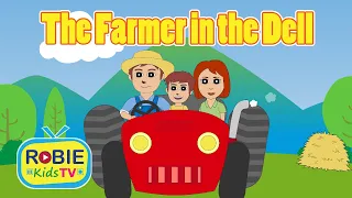 The Farmer in the Dell (Nursery Rhymes) | Kids Song And Animation for Kids