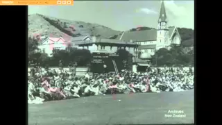 1946 NZ Vs Australia Test Cricket at the Basin Reserve