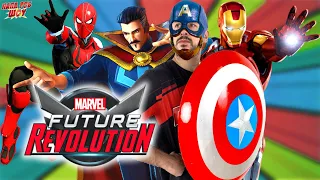 ПАПА РОБ ИГРАЕТ: МСТИТЕЛИ - MARVEL FUTURE REVOLUTION! КАПИТАН АМЕРИКА ПРОТИВ ЗЛОДЕЕВ!