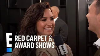 Demi Lovato Spills on 1st Grammy Nomination for "Confident" | E! Red Carpet & Award Shows