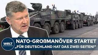 UKRAINE-KRIEG: Abschreckung gegen Russland - Nato startet Manöver! Bundeswehr hat Schlüssel-Aufgabe
