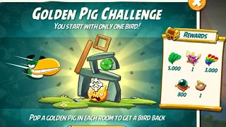 Angry birds 2 the golden pig challenge 23 oct 2023  with hal #ab2 golden pig challenge today