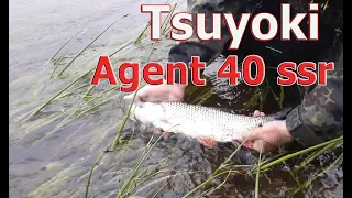 КРЕНКИ TSUYOKI ОТЛИЧНО ЛОВЯТ! Рыбалка на голавля и язя на перекате. Agent 40ssr и Chef 38sr