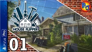 Let's Play House Flipper PS4 Pro | Console Gameplay Episode 1 | Getting Started (P+J)