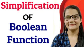 Simplification of Boolean Expression using Boolean Algebra | Zeenat Hasan Academy