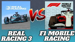 Real Racing 3 Vs F1 Mobile Racing