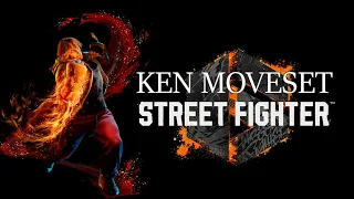 Street Fighter 6 - Ken Moveset (Full Video Move List)