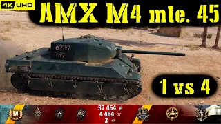 World of Tanks AMX M4 mle. 45 Replay - 6 Kills 3.7K DMG(Patch 1.6.1)