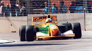 Classic F1 Benetton B192 onboard! @Adelaide (+setup)