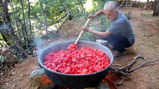 How to make Tomato Paste | BEST Homemade Tomato Paste Recipe