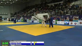 81 kg Гереков Р Мусаев Ш 29 03 2016 Т3 ПЕРВЕНСТВО РОССИИ ДО 23, НАЛЬЧИК 2016