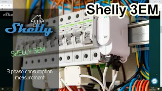 Shelly 3EM - 3 phase energy metering