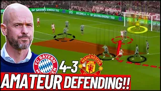 Why Manchester United Were A Defensive MESS Against Bayern!