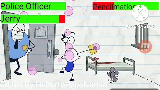 Police Vs Pencilmation With Healthbars