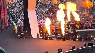 Seth “Freakin” Rollins entrance Night 2 live - WrestleMania 40 04/07/2024