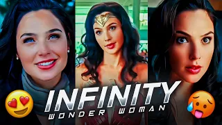 INFINITY X WONDER WOMAN 🥵 | #wonderwoman #galgadot #galgadotwhatsappstatus