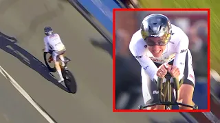 Tadej Pogacar Insane Sprint after Weird Time Trial | Paris-Nice 2023 Stage 3