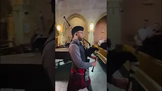 Loch Lomond bagpipes for funeral
