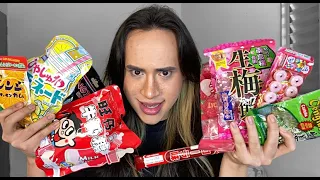 Provando doces do Japão.. (de novo)