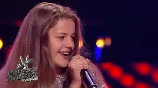 Austėja Petrauskaitė - Side to side | Blind Auditions | The Voice Kids Lithuania S01